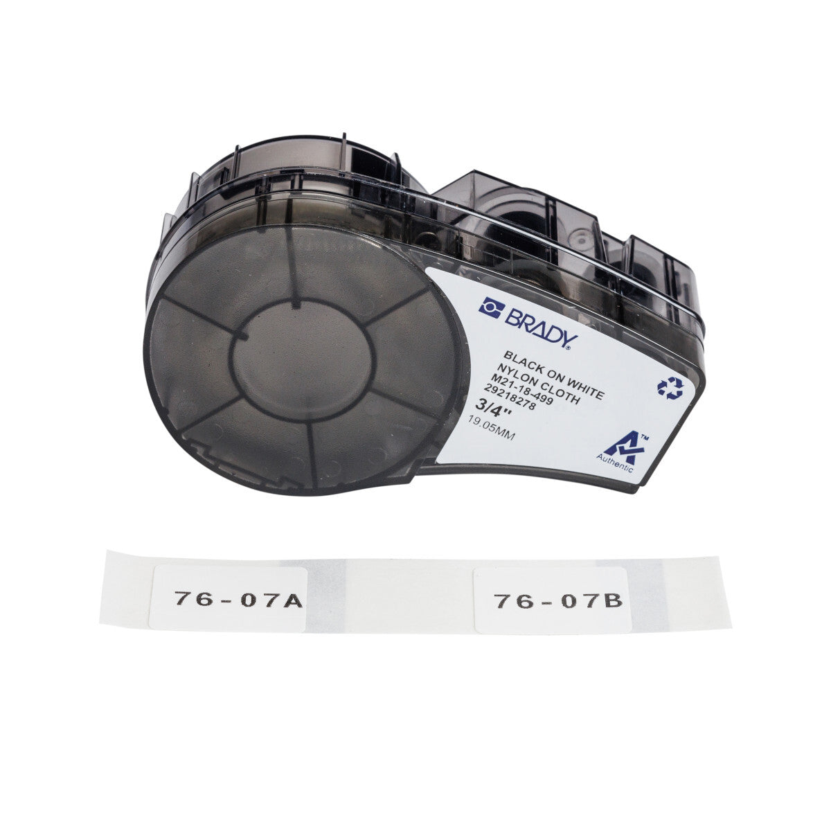 Brady M21-18-499 printer label White Self-adhesive printer label