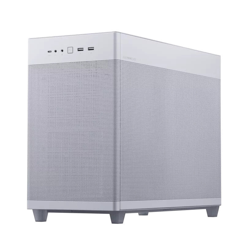 ASUS PRIME AP201 CASE TG WHITE Mini Tower