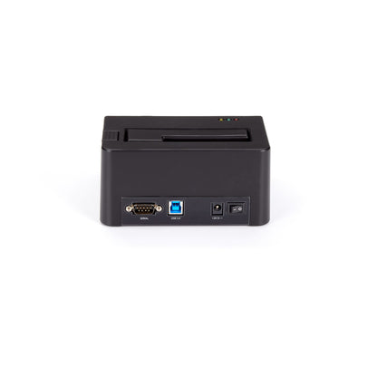 StarTech.com Single Bay Hard Drive Eraser, Standalone HDD/SSD Sanitizer, 4Kn, USB 3.0 to SATA III (6 Gbps), 9 Erase Modes, LCD Display, Secure Erase Hard Disk Sanitizer Dock, DB-9 Printer Port, TAA Compliant