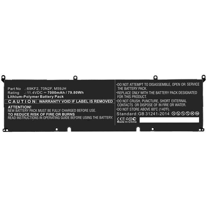 CoreParts 70N2F-CP laptop spare part Battery