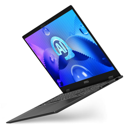 MSI Prestige 16 AI STUDIO B1VGG-040UK Intel Core Ultra 7 155H Laptop 40.6 cm (16") Quad HD+ 32 GB LPDDR5-SDRAM 1 TB SSD NVIDIA GeForce RTX 4070 Wi-Fi 7 (802.11be) Windows 11 Home Grey