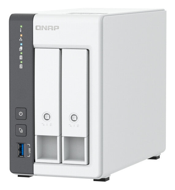 QNAP TS-216G NAS/storage server Tower Cortex-A Cortex-A55 4 GB 0 TB White