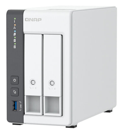 QNAP TS-216G NAS/storage server Tower Cortex-A Cortex-A55 4 GB 0 TB White