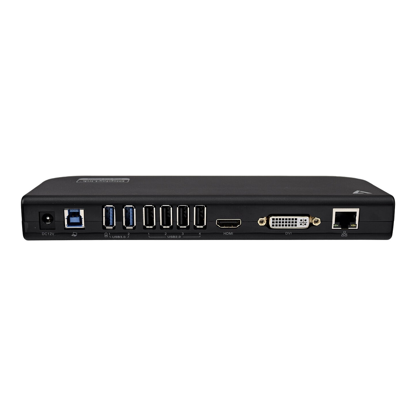 V7 UDDS2 laptop dock/port replicator Docking USB 2.0 Black