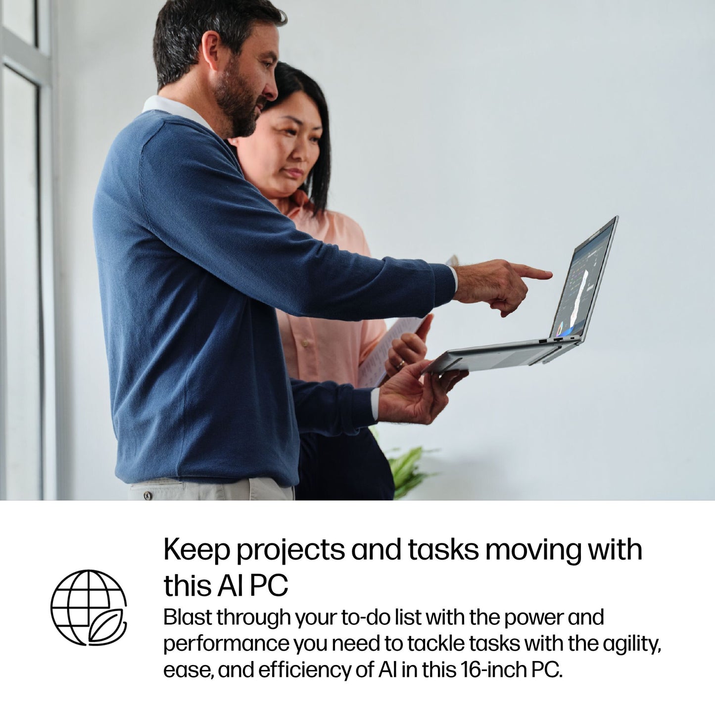 HP EliteBook 6 G1i AI Intel Core Ultra 7 255U Laptop 40.6 cm (16") WUXGA 16 GB DDR5-SDRAM 512 GB SSD Wi-Fi 6E (802.11ax) Windows 11 Pro AI PC Silver