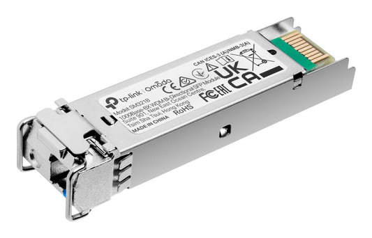 TP-Link Omada 1000Base-BX WDM Bi-Directional SFP Module, Fiber optic, 1250 Mbit/s