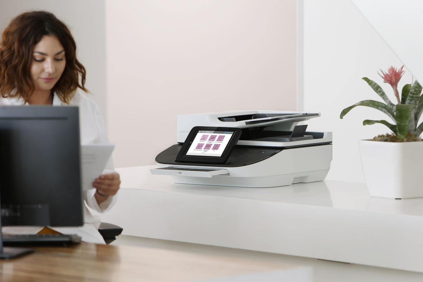 HP Digital Sender Flow 8500 fn2 Flatbed scanner