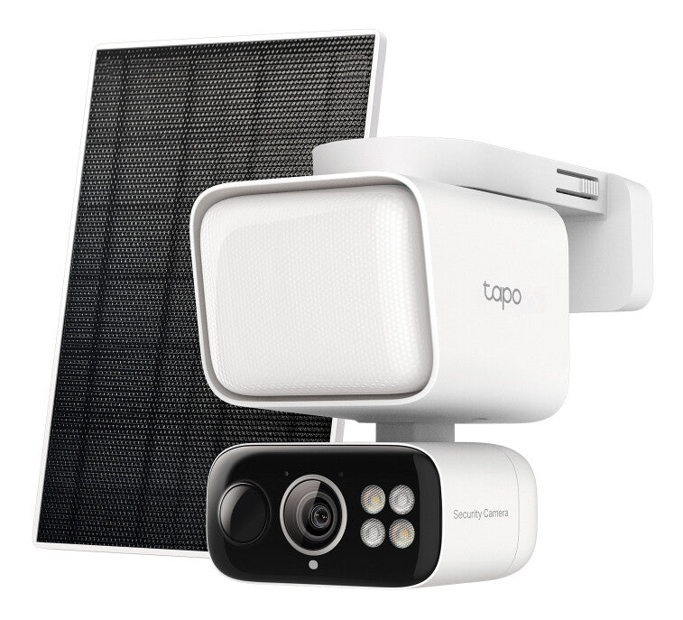 TP-Link Tapo Solar-Powered Floodlight Pan/Tilt Security Camera Kit