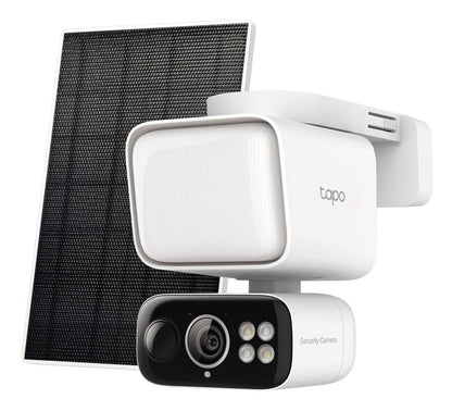 TP-Link Tapo Solar-Powered Floodlight Pan/Tilt Security Camera Kit