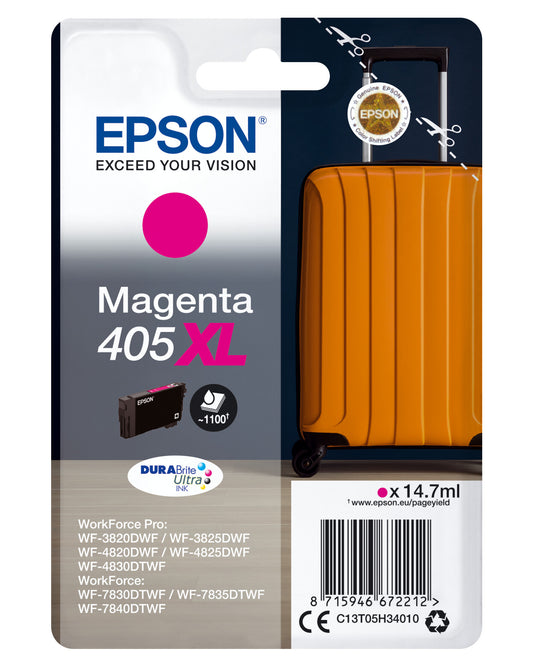 Epson 405XL ink cartridge 1 pc(s) Original High (XL) Yield Magenta