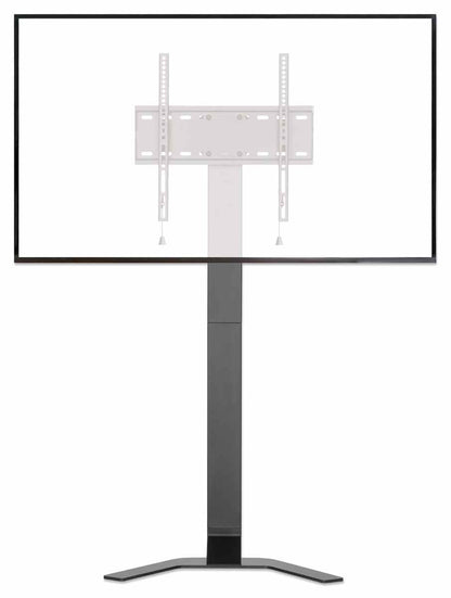 Manhattan Floor Stand for TV & Monitor Mounts (Ultra Slim), Stand Assembly, For screens: 37" to 55", VESA compatibility: all between 200x200 to 400x400mm - check the dimensions of the four mounting holes on back of screen to ensure it fits, Max 40kg, LFD,