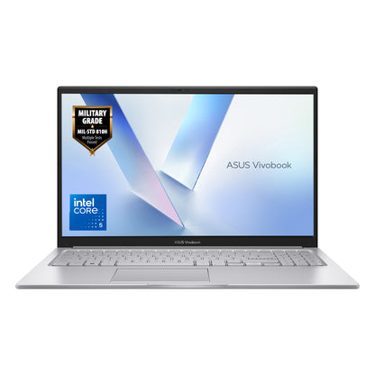 ASUS Vivobook 15 X1504MA-BQ014W Intel Core 5 320 Laptop 39.6 cm (15.6") Full HD 8 GB DDR5-SDRAM 512 GB SSD Wi-Fi 6 (802.11ax) Silver