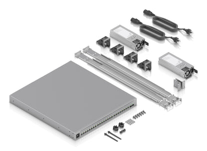 Ubiquiti UniFi ECS-24-PoE-UK Managed L2/L3 10G Ethernet (100/1000/10000) Power over Ethernet (PoE) 1U Grey