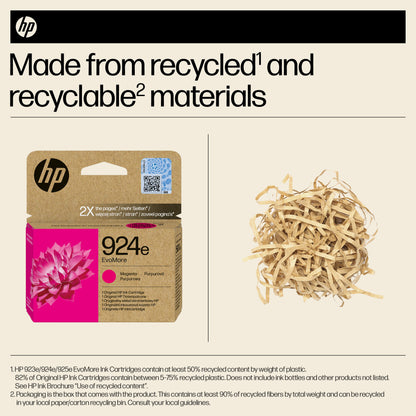 HP 924e EvoMore Magenta Original Ink Cartridge