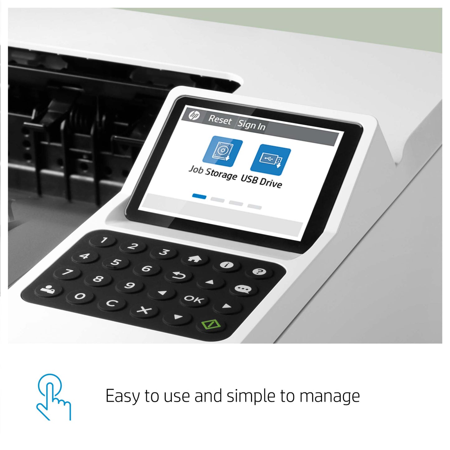 HP LaserJet Enterprise M406dn Black and white Printer, Ethernet Only; Duplex