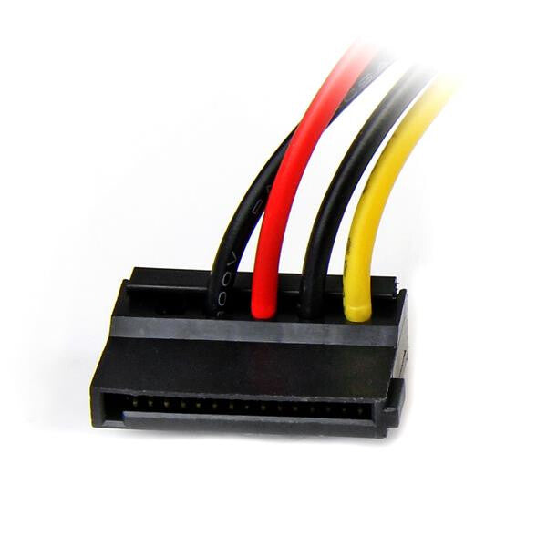 StarTech.com 6in 4 Pin LP4 to Left Angle SATA Power Cable Adapter