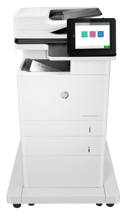 HP LaserJet Enterprise M635fht Multifunction Black and white Printer, Ethernet Only; Copier, Scanner