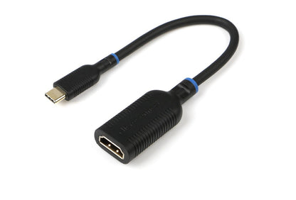 Microconnect MC-USBCHDMI-A video cable adapter 0.2 m USB Type-C HDMI Black