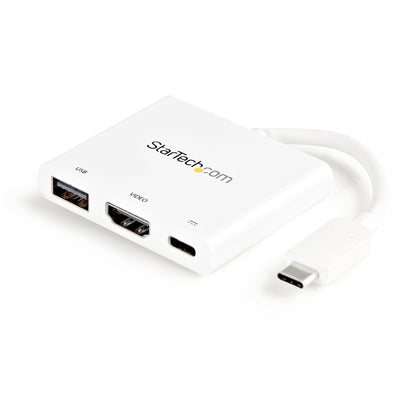 StarTech.com USB-C Multiport Adapter with HDMI - USB 3.0 Port - 60W PD - White