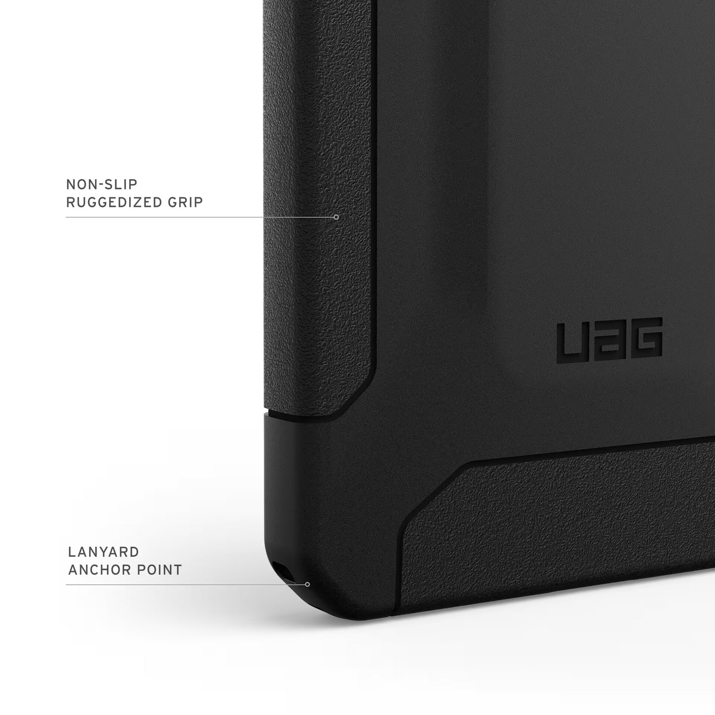 Urban Armor Gear Scout mobile phone case 17 cm (6.7") Cover Black