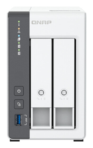 QNAP TS-216G NAS/storage server Tower Cortex-A Cortex-A55 4 GB 0 TB White