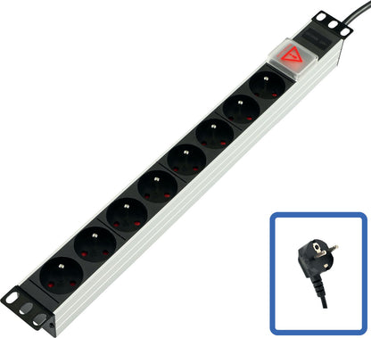 Lanview TUPS031 power distribution unit (PDU) 1U Black