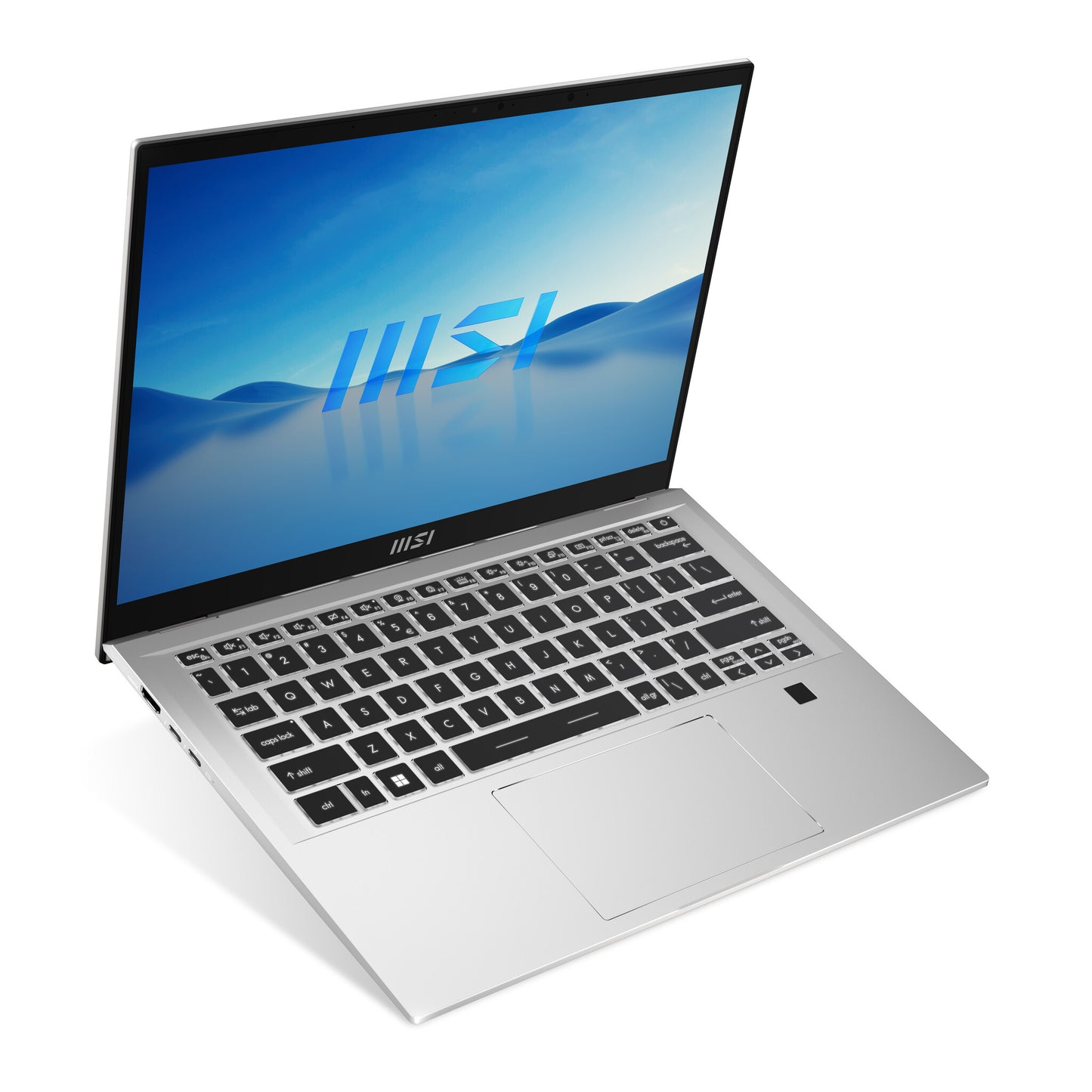 MSI Prestige 14 Evo B13M-244UK Intel® Core™ i5 i5-13500H Laptop 35.6 cm (14") Full HD+ 16 GB LPDDR5-SDRAM 512 GB SSD Wi-Fi 6E (802.11ax) Windows 11 Home Silver