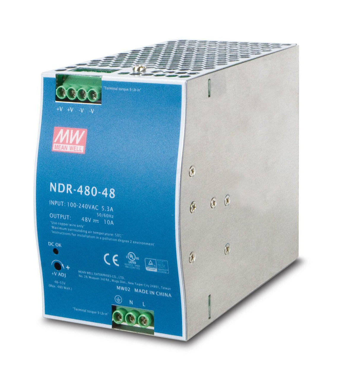 Ernitec ELECTRA-PWR-480-48 power supply unit 480 W Blue