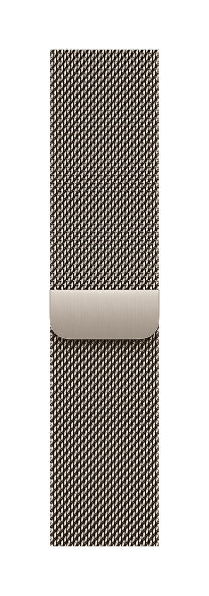 Apple 46mm Natural Milanese Loop - M/L