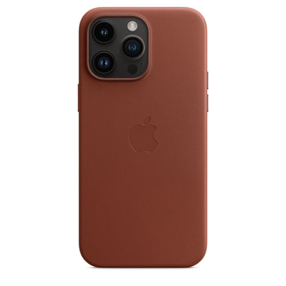 Apple iPhone 14 Pro Max Leather Case with MagSafe - Umber