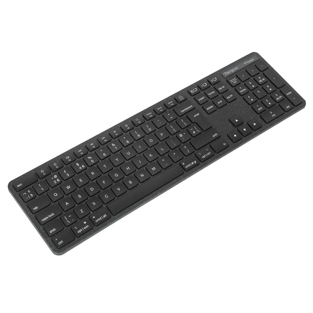 Targus AKB873UK keyboard Universal RF Wireless + Bluetooth QWERTY UK English Black