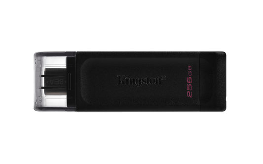 Kingston Technology DataTraveler 256GB USB-C 3.2 Gen 1 70 USB flash drive, black