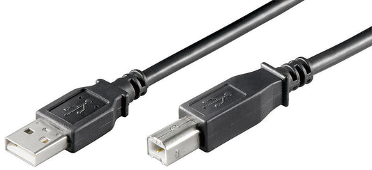 Microconnect USBAB3B-LSZH USB cable USB 2.0 3 m USB A USB B Black