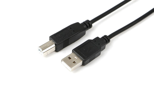 Microconnect USBAB5B USB cable USB 2.0 5 m USB A USB B Black