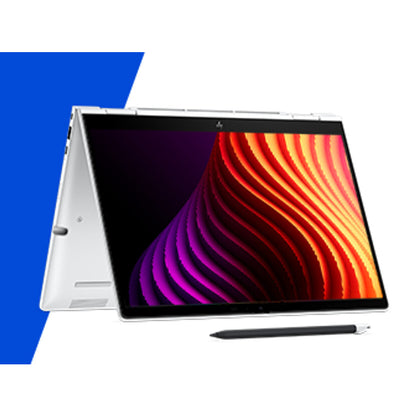 HP EliteBook 8 Flip G2i 13 inch Notebook Next Gen AI PC Copilot+ PC Intel Core Ultra 7 Laptop 33.8 cm (13.3") Touchscreen WUXGA 16 GB LPDDR5x-SDRAM 512 GB SSD Wi-Fi 7 (802.11be) Windows 11 Pro Silver