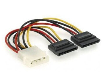 Gembird CC-SATA-PSY2 SATA cable 0.15 m