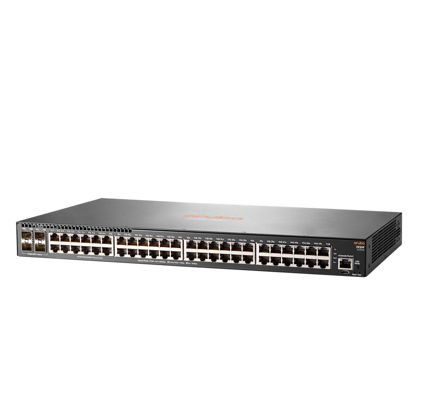 HPE Aruba 2930F 48G 4SFP+ Managed L3 Gigabit Ethernet (10/100/1000) 1U