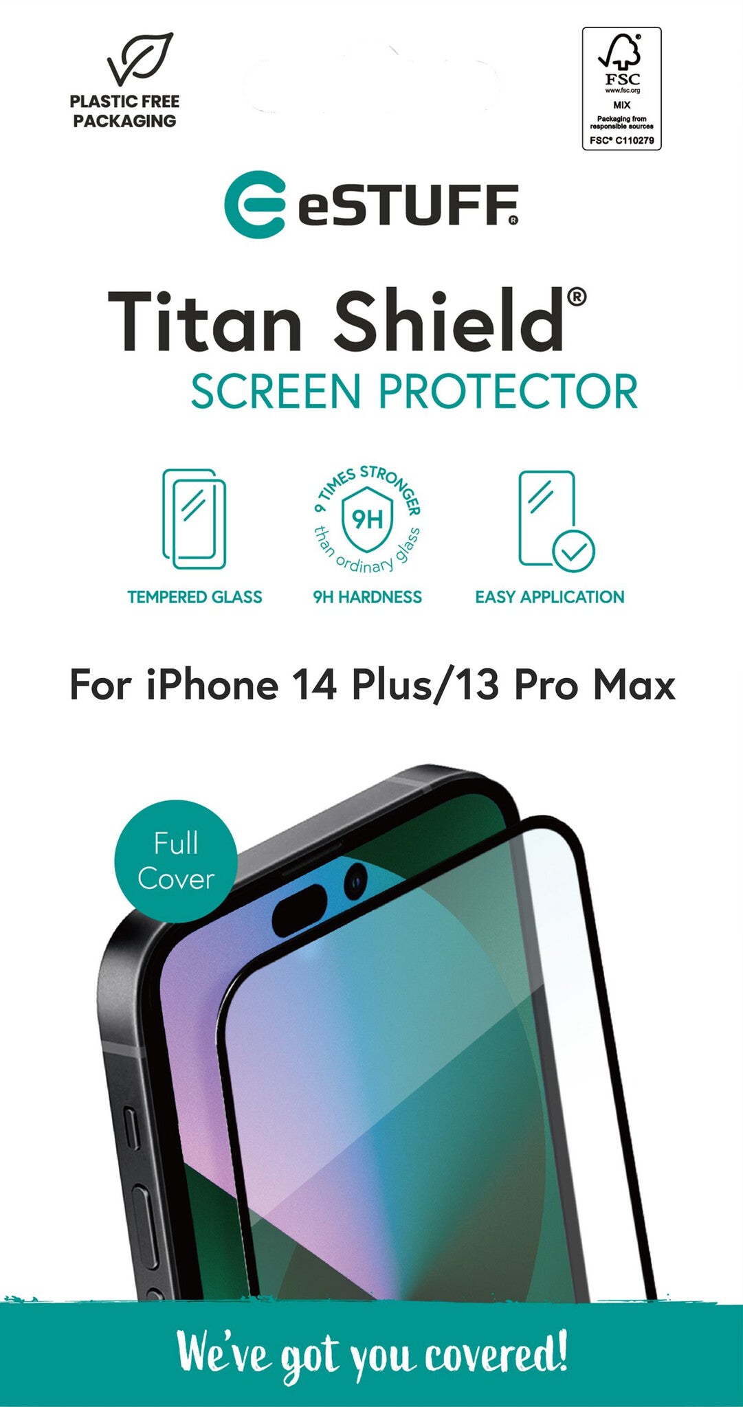 eSTUFF ES501371 mobile phone screen/back protector 1 pc(s)