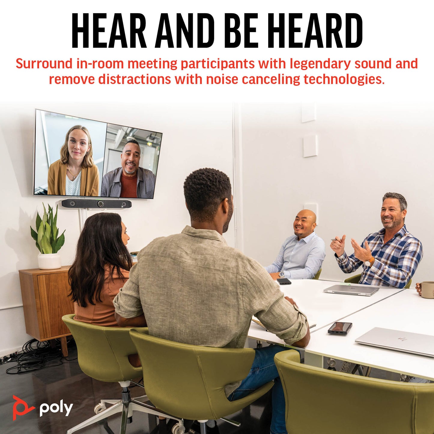Poly Studio X52 All-In-One Video Bar