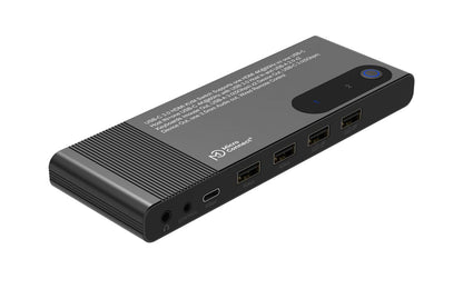 Microconnect HDMI & USB-C 2-Port KVM switch
