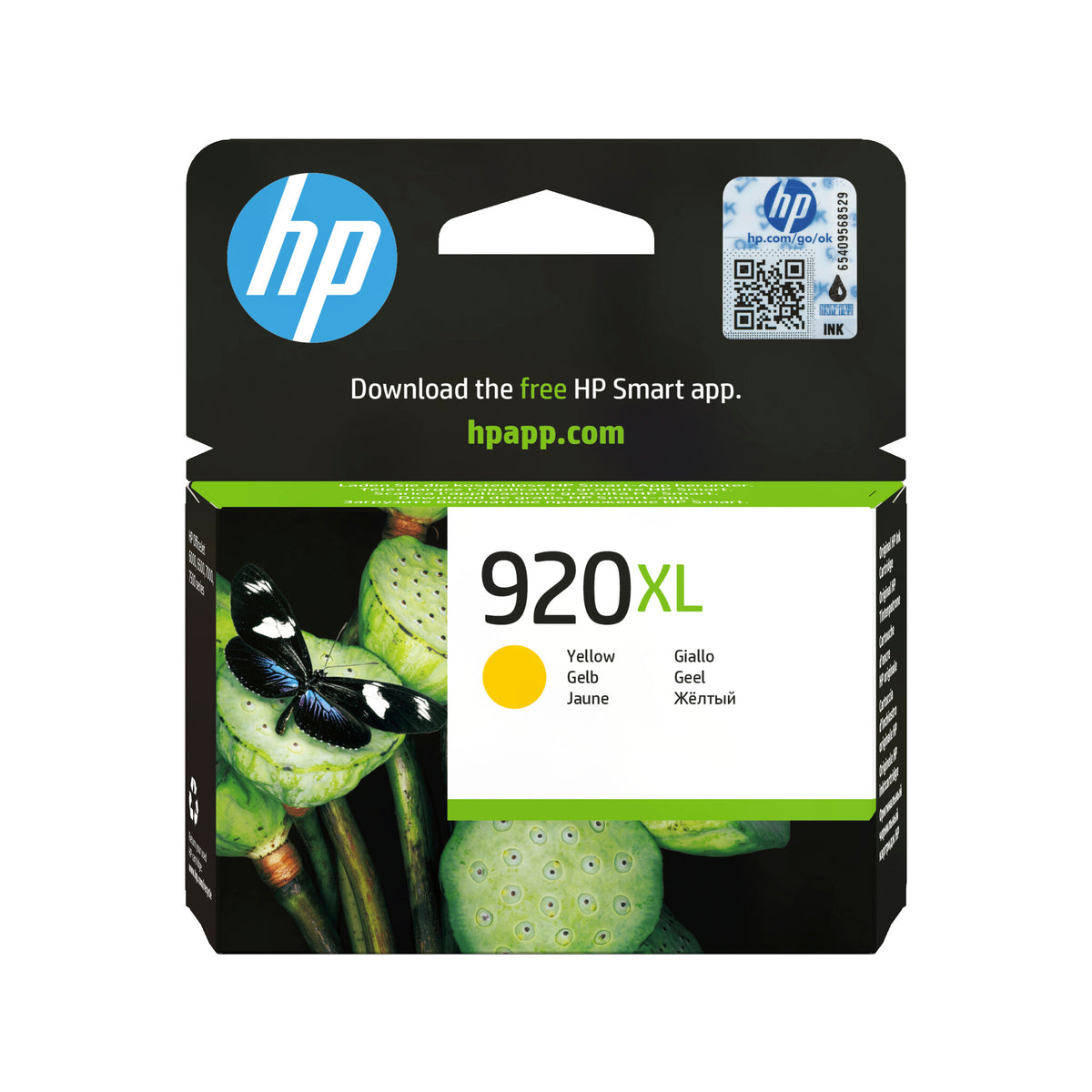 HP 920XL yellow high yield ink cartridge
