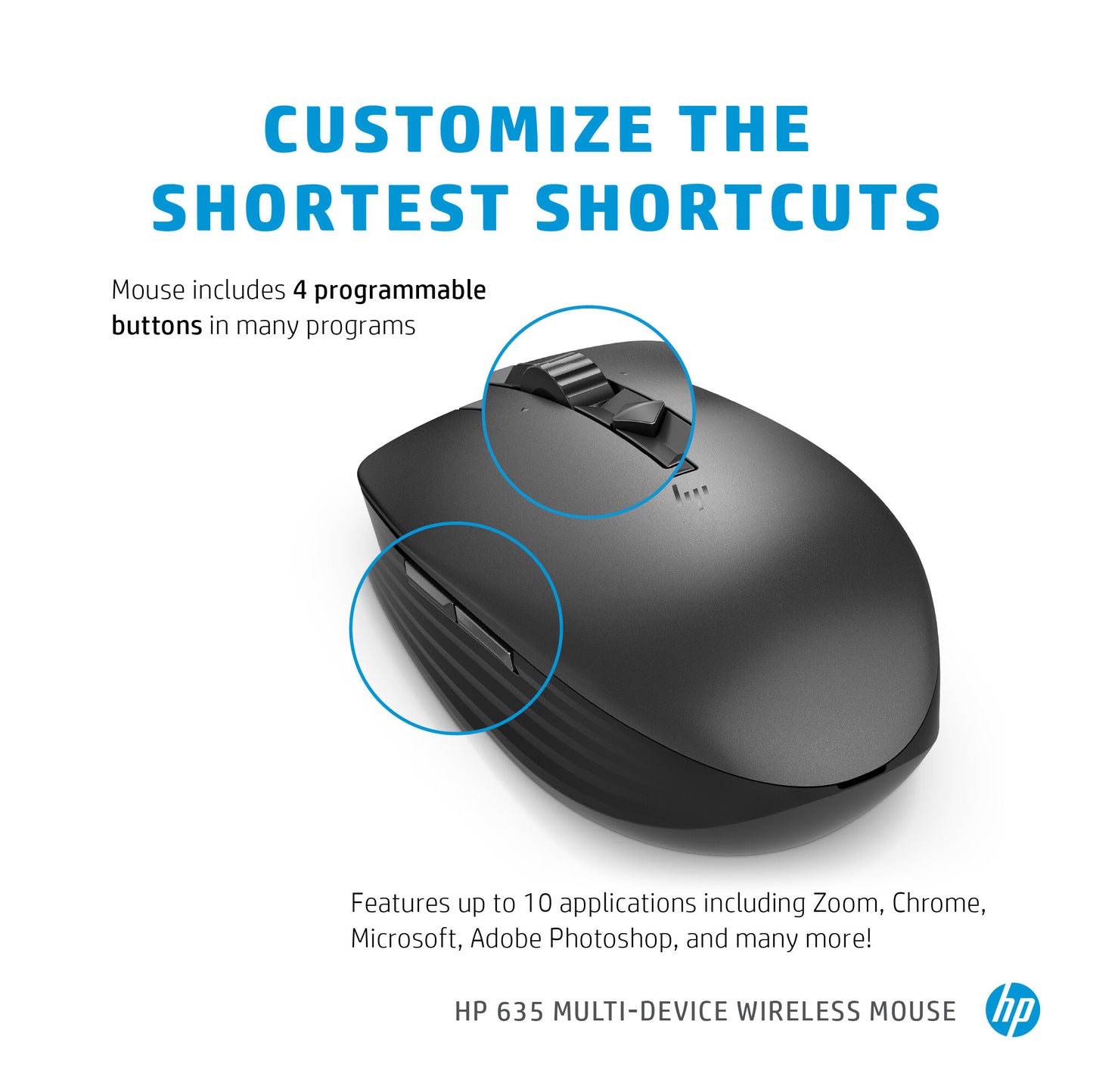 HP 635 Multi-Device Wireless Mouse