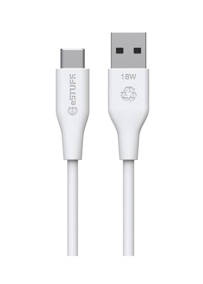 eSTUFF ES605270 USB cable USB 2.0 2 m USB C USB A 60 W White