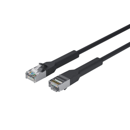 Lanview LV-6AFTP-FLEX-ANG-015B-S networking cable Black 1.5 m Cat6a U/FTP (STP)