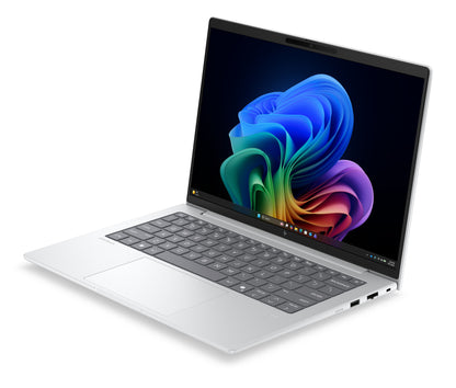 HP EliteBook 6 G2q 14 Next Gen AI Copilot+ PC Snapdragon X2P-64-100 Laptop 35.6 cm (14") WUXGA 32 GB LPDDR5x-SDRAM 512 GB SSD Wi-Fi 7 (802.11be) Windows 11 Pro Silver