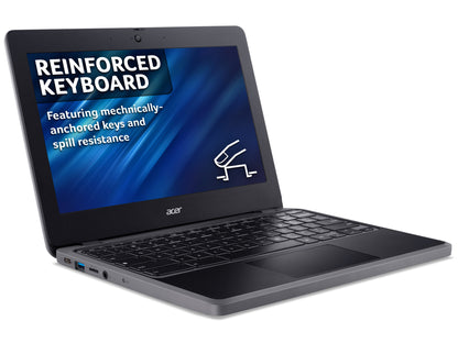 Acer Chromebook NX.KD8EK.002 laptop Intel® N N100 29.5 cm (11.6") HD 4 GB LPDDR5-SDRAM 64 GB eMMC Wi-Fi 6E (802.11ax) ChromeOS Black