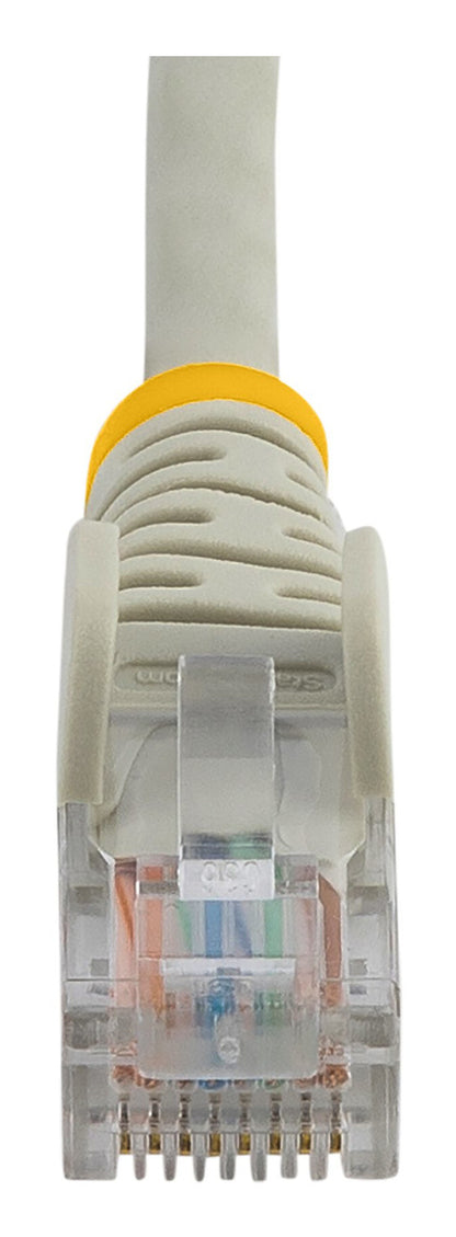 StarTech.com Cat5e Ethernet Patch Cable with Snagless RJ45 Connectors - 10 m, Gray