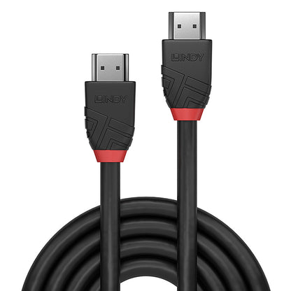 Lindy 3m High Speed HDMI Cable, Black Line