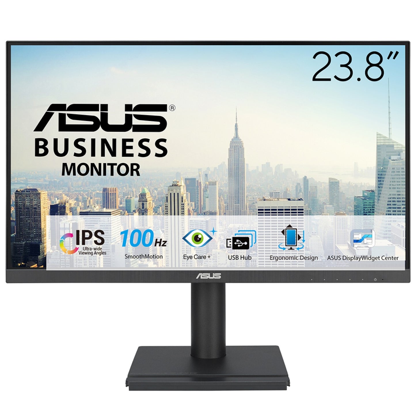 ASUS VA24DQFS computer monitor 60.5 cm (23.8") 1920 x 1080 pixels Full HD LCD Black