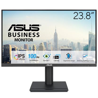 ASUS VA24DQFS computer monitor 60.5 cm (23.8") 1920 x 1080 pixels Full HD LCD Black